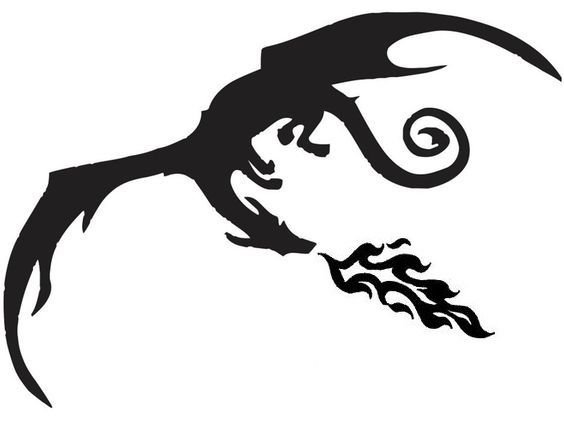 Векторный дракон