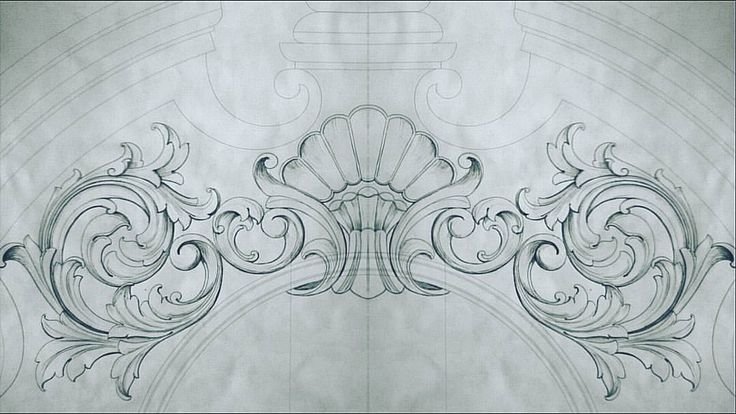 Акант Барокко лепнина