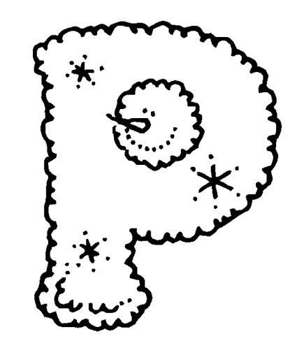 Новогодние буквы