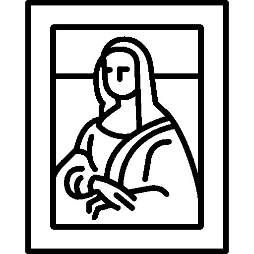 Мона Лиза вектор