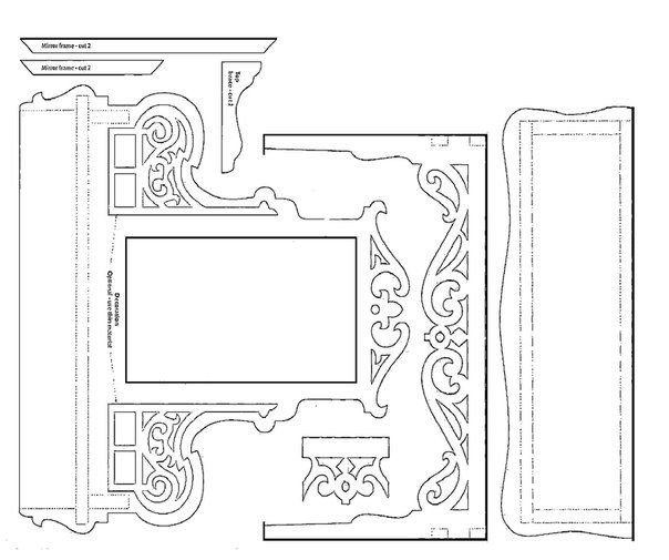 Эскизы для кукольной мебели