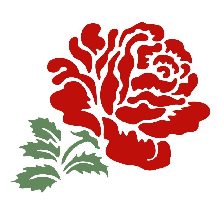 Трафарет «розочки»