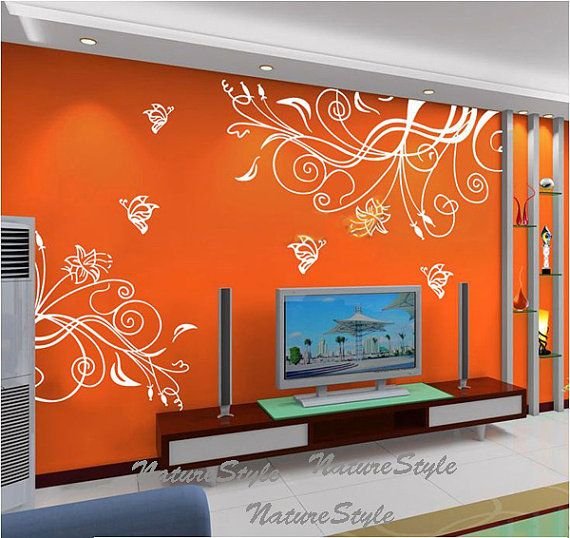 Абстракция на стене