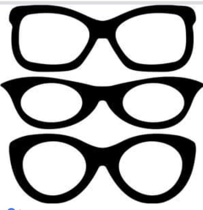 Очки шаблоны для печати