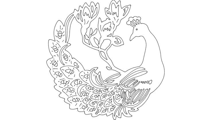 Трафареты для ажурного вырезания