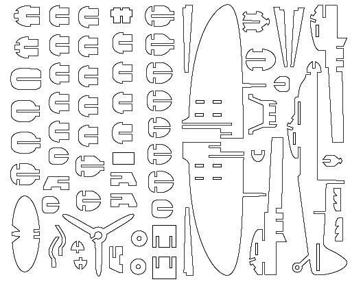 Самолет из фанеры