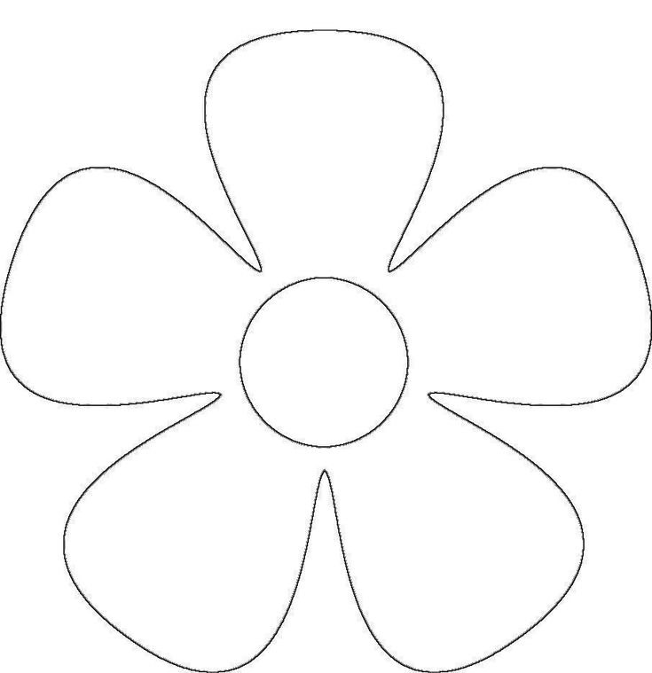 Трафарет "цветы"