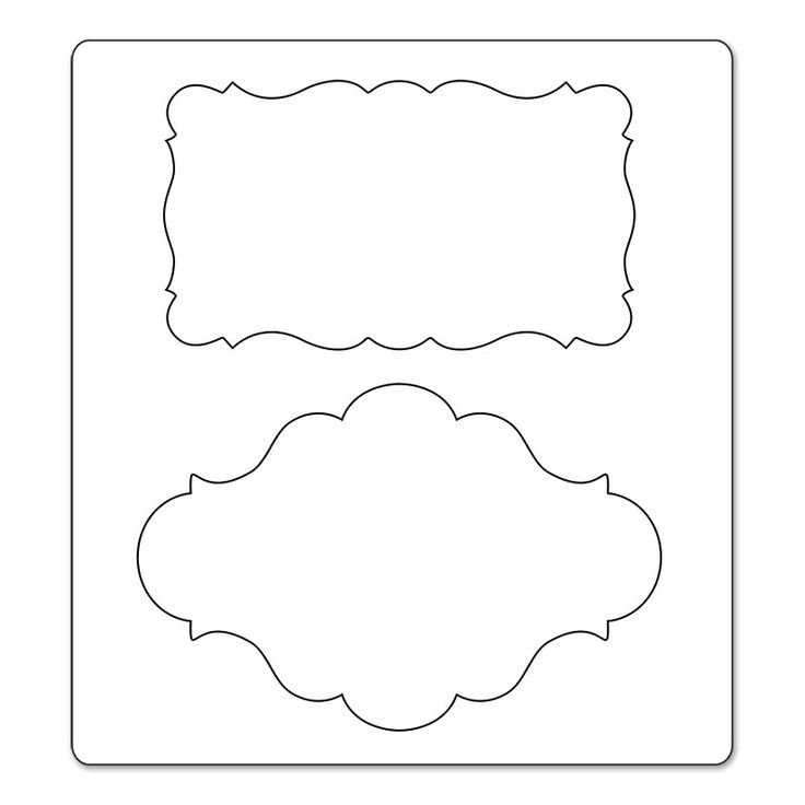 Фигурная рамка