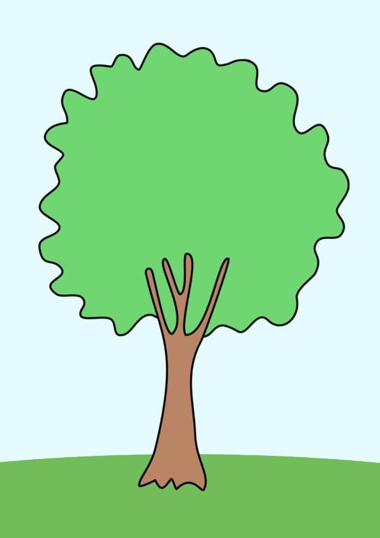 Деревья для дошкольников