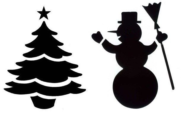 Елка силуэт