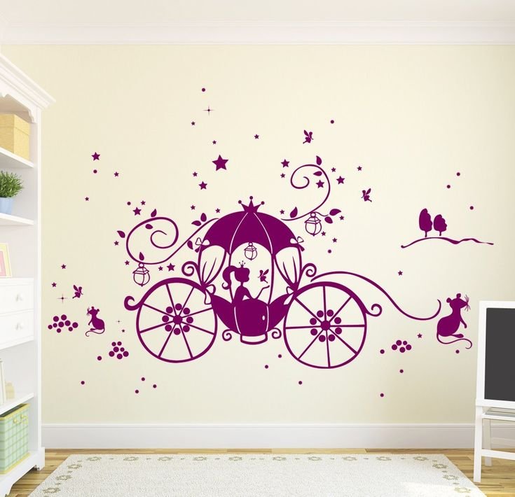 Трафареты для декора в детскую комнату