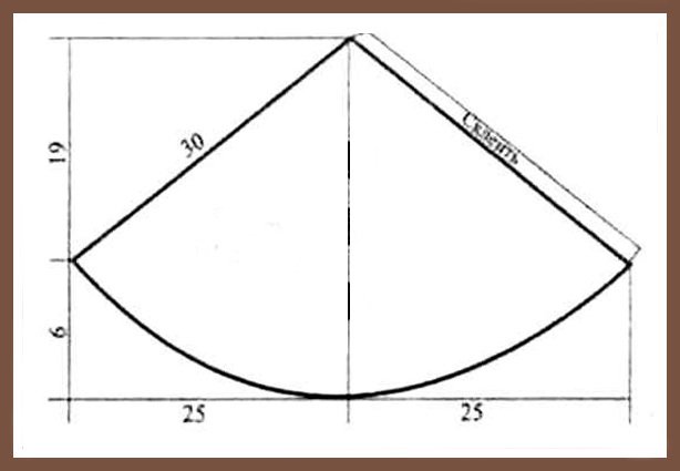 Как вырезать из листа а 4 конус