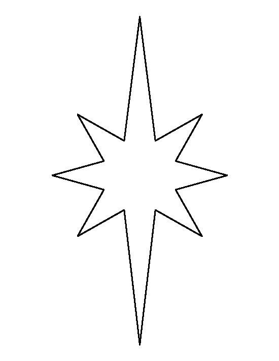 Звезда шаблон
