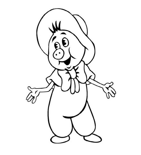 Герои советских мультфильмов Фунтик