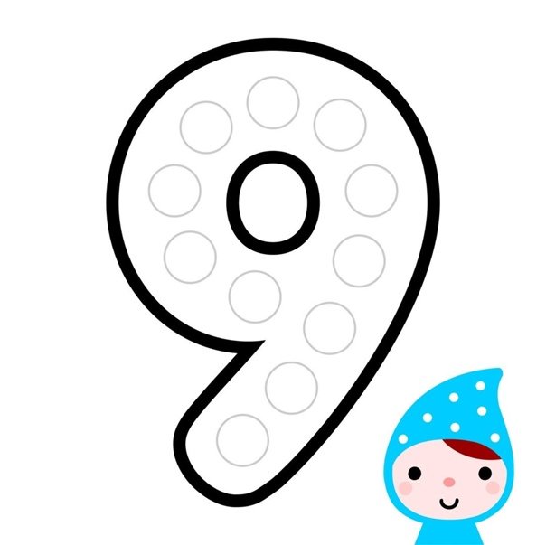 Цифры рисунок