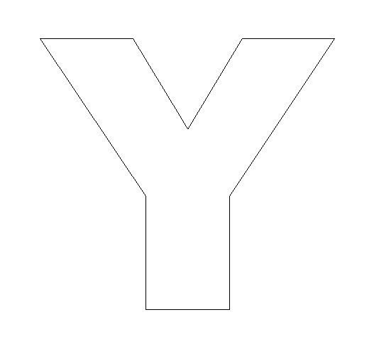 Английская буква y