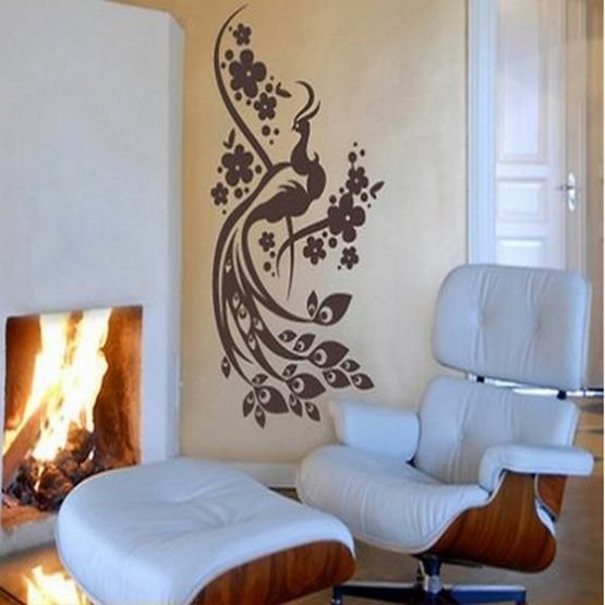 Интерьерные наклейки Павлины
