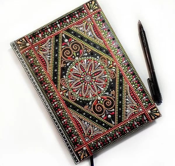 Расписанный блокнот