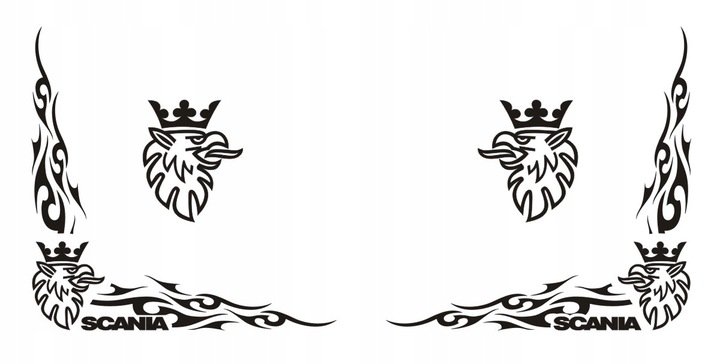 Наклейки на боковые стекла