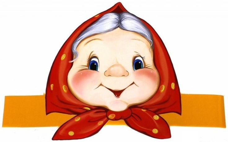 Маска-ободок бабка