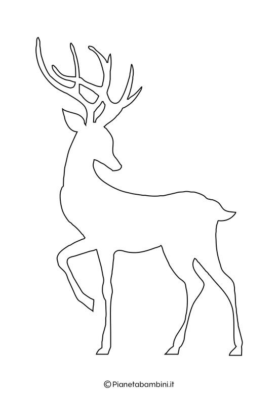 олень для декораций