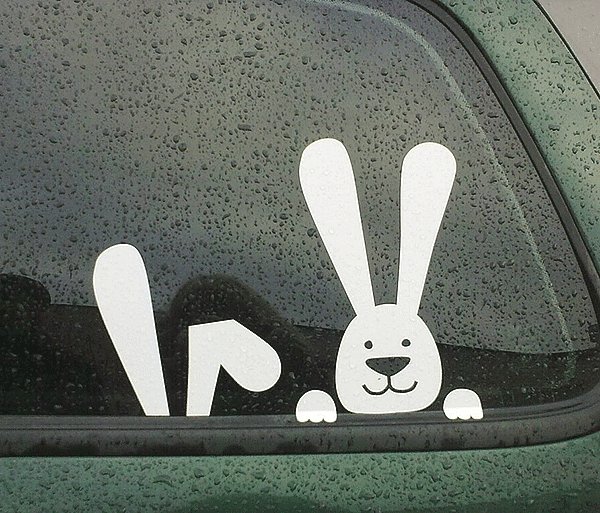 Автомобильные наклейки на стекло