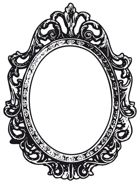 Зеркало рисунок