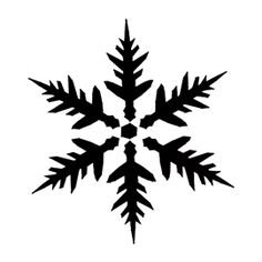 Трафареты снежинок на окно для спрея