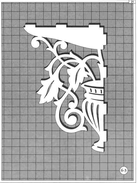 Трафареты для резьбы по дереву электролобзиком