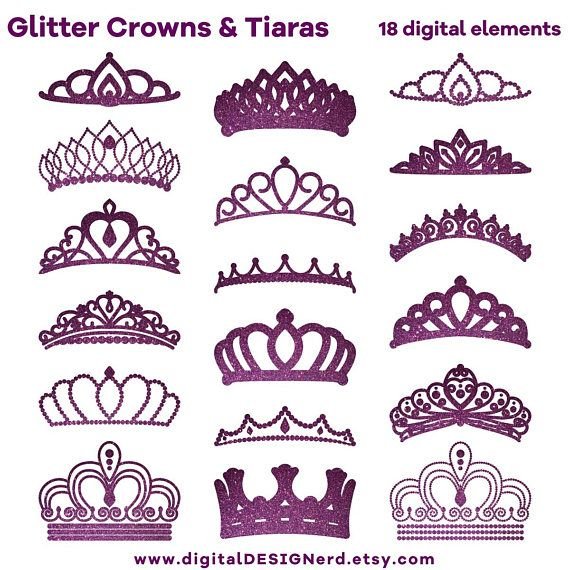 Корона трафарет