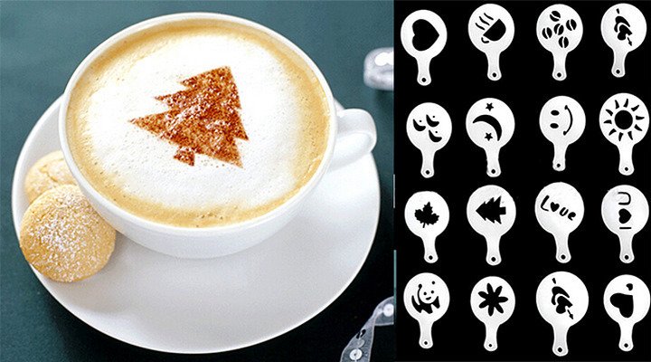 Украшение кофе