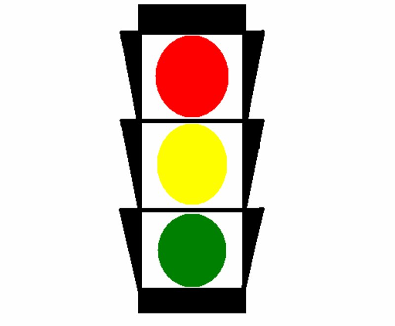 Знаки дорожного движения для детей светофор