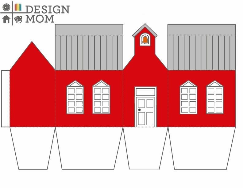 Развертка домика