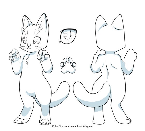 Фурри референс лайн