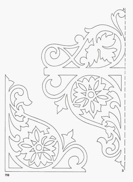 Ажурная прорезная и пропильная резьба по дереву