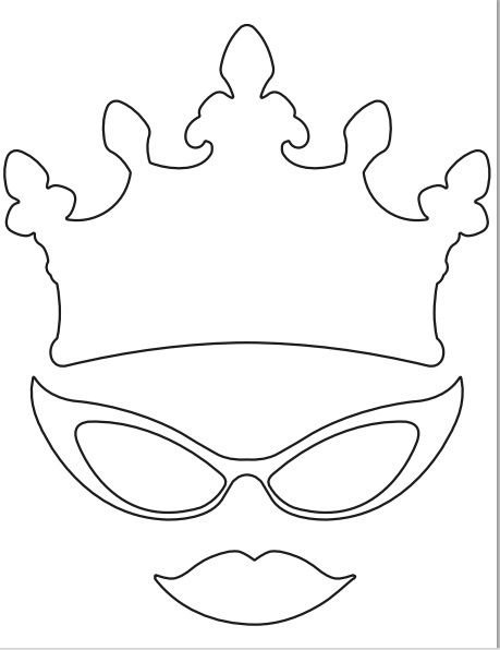 Трафареты для бутафории