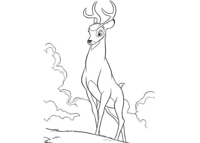 Раскраски к сказке Бажова серебряное копытце