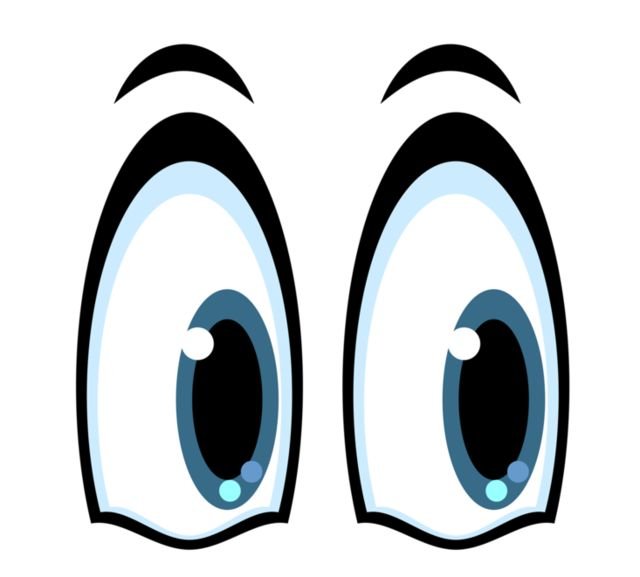 Трафареты глаз для поделок