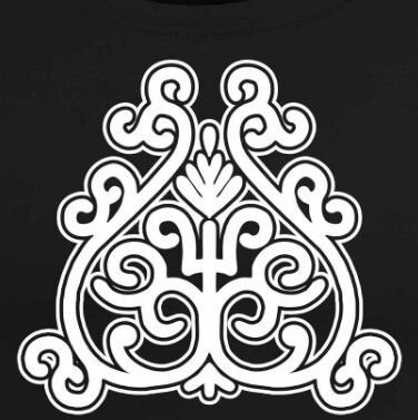 Лировидный орнамент в Якутской