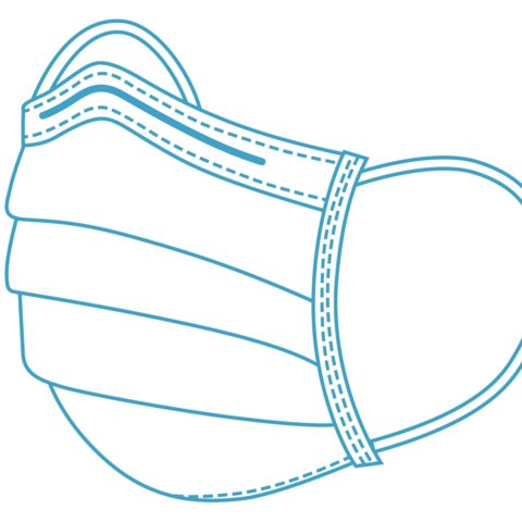 Маска защитная раскраска