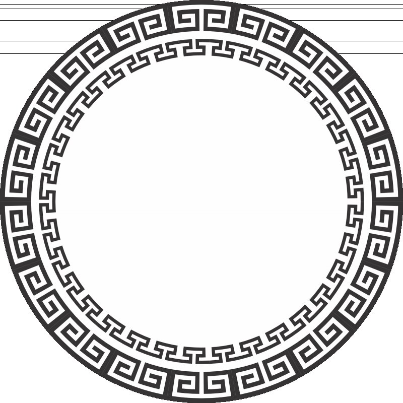 Бурятский орнамент Меандр