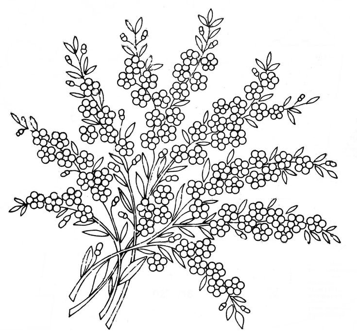 Трафареты для вышивки гладью