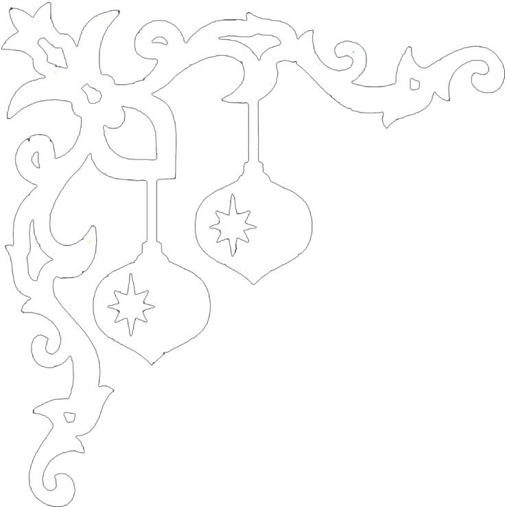 Трафарет "окна"