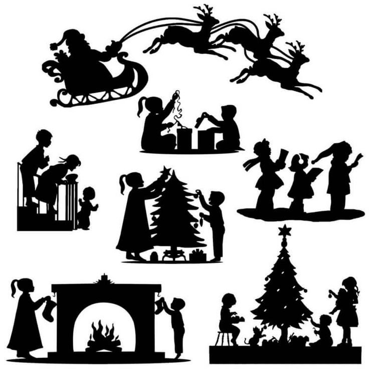 Силуэтная композиция