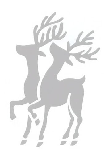 Фигурка оленя для вырезания