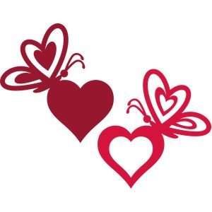 Трафарет сердечки