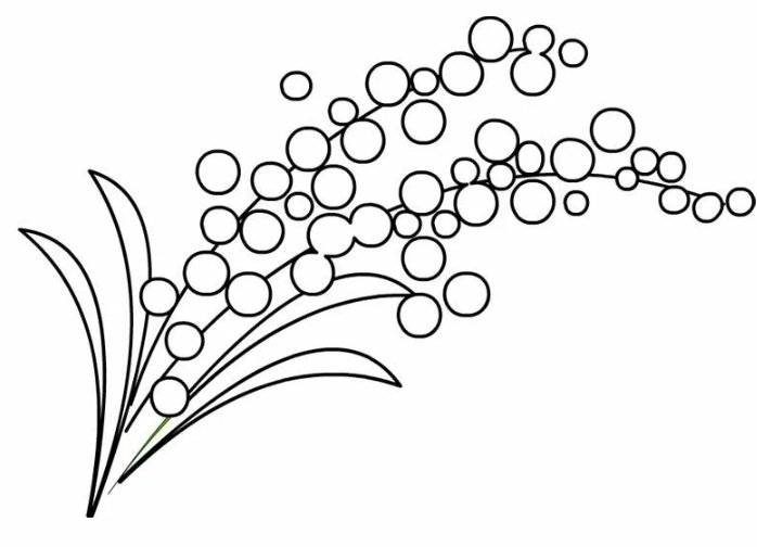 Рисование ватными палочками трафареты