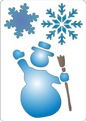 Трафареты для рисования зубной пастой