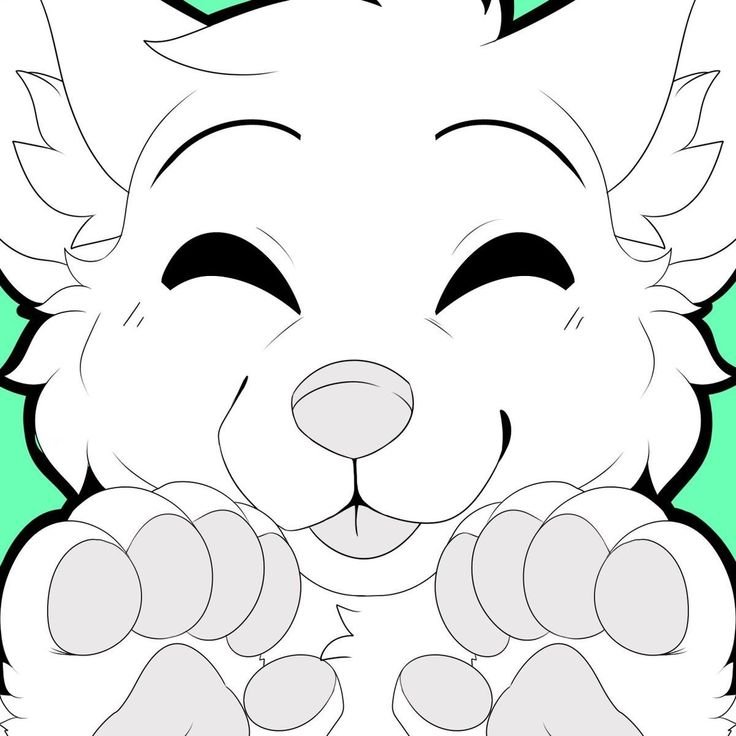 Фурсьют референс лайн волк