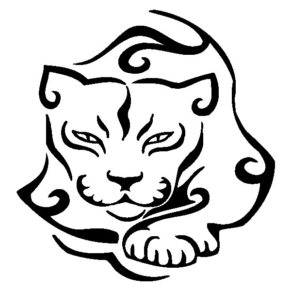 Выжигание по дереву пантера